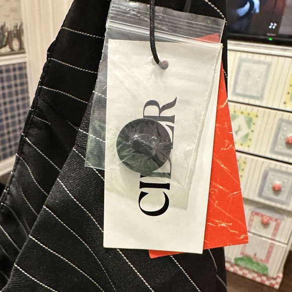 NWT Cider Black and White Striped Trousers - Picture 6 of 6